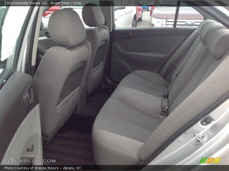 Bright Silver / Gray 2009 Hyundai Sonata GLS