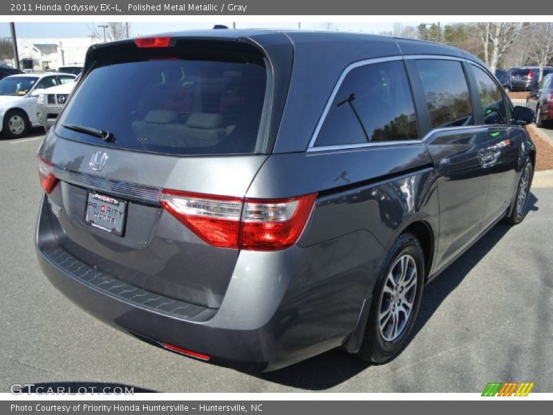 Polished Metal Metallic / Gray 2011 Honda Odyssey EX-L