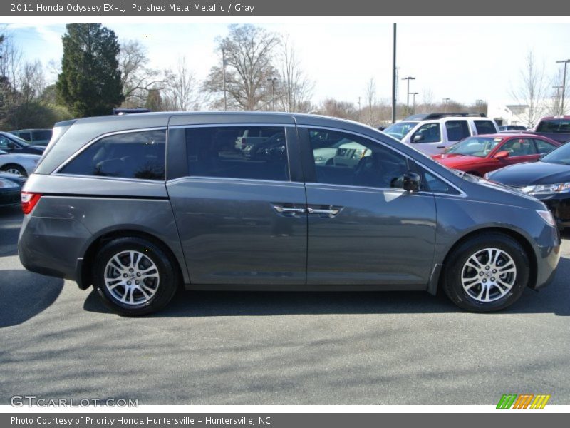 Polished Metal Metallic / Gray 2011 Honda Odyssey EX-L