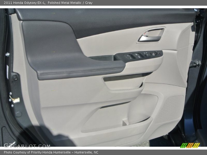 Polished Metal Metallic / Gray 2011 Honda Odyssey EX-L