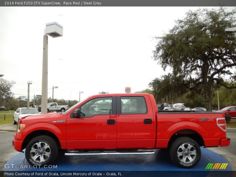  2014 F150 STX SuperCrew Race Red