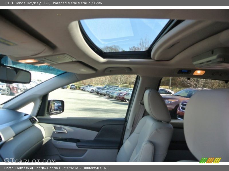 Polished Metal Metallic / Gray 2011 Honda Odyssey EX-L
