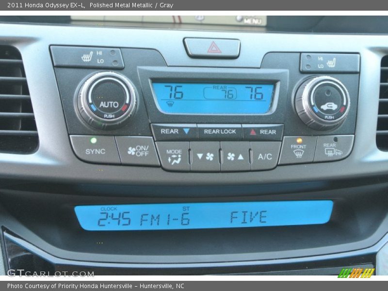 Polished Metal Metallic / Gray 2011 Honda Odyssey EX-L