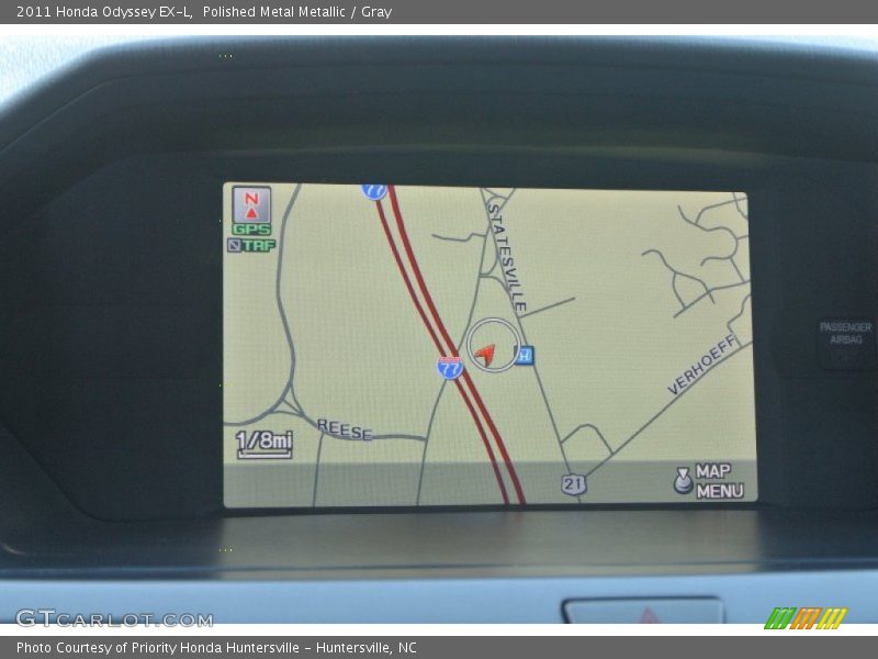 Polished Metal Metallic / Gray 2011 Honda Odyssey EX-L