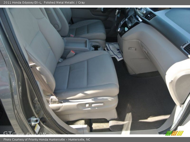 Polished Metal Metallic / Gray 2011 Honda Odyssey EX-L