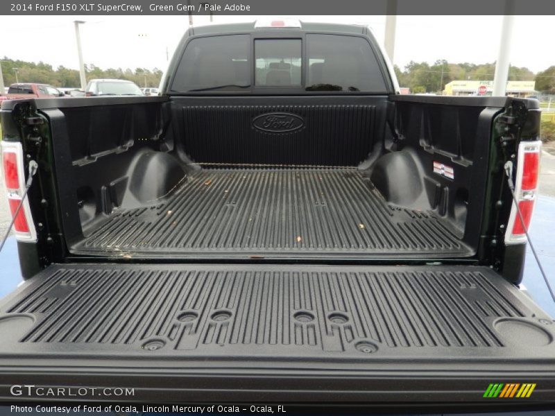 Green Gem / Pale Adobe 2014 Ford F150 XLT SuperCrew