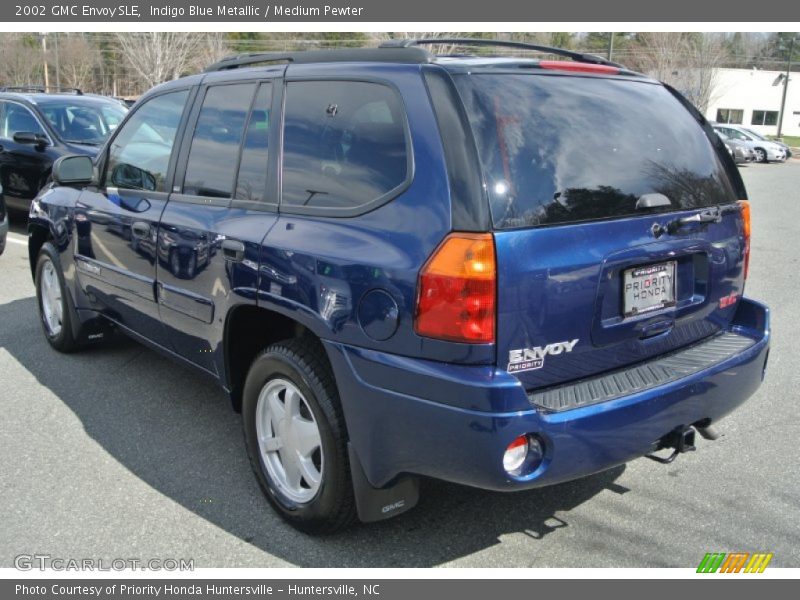 Indigo Blue Metallic / Medium Pewter 2002 GMC Envoy SLE