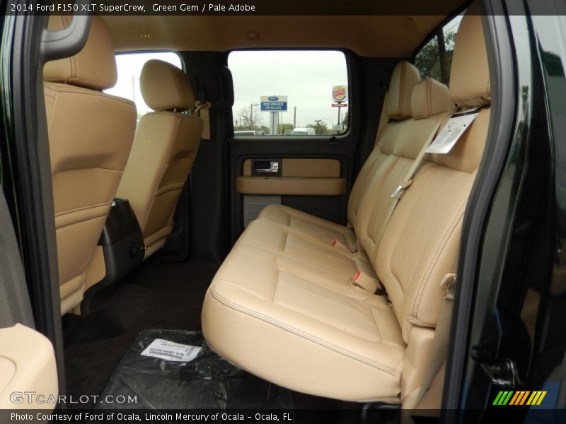 Green Gem / Pale Adobe 2014 Ford F150 XLT SuperCrew