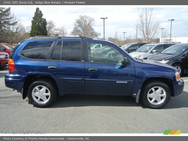 Indigo Blue Metallic / Medium Pewter 2002 GMC Envoy SLE