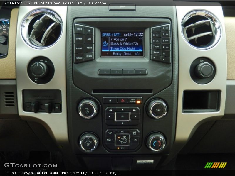 Green Gem / Pale Adobe 2014 Ford F150 XLT SuperCrew