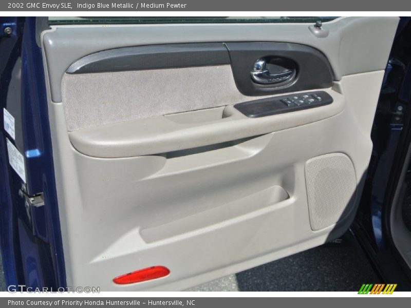 Indigo Blue Metallic / Medium Pewter 2002 GMC Envoy SLE