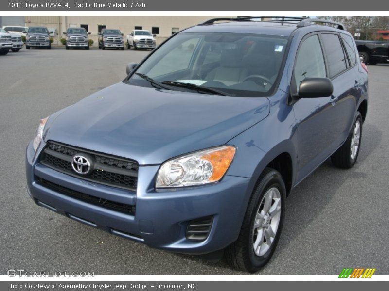 Pacific Blue Metallic / Ash 2011 Toyota RAV4 I4