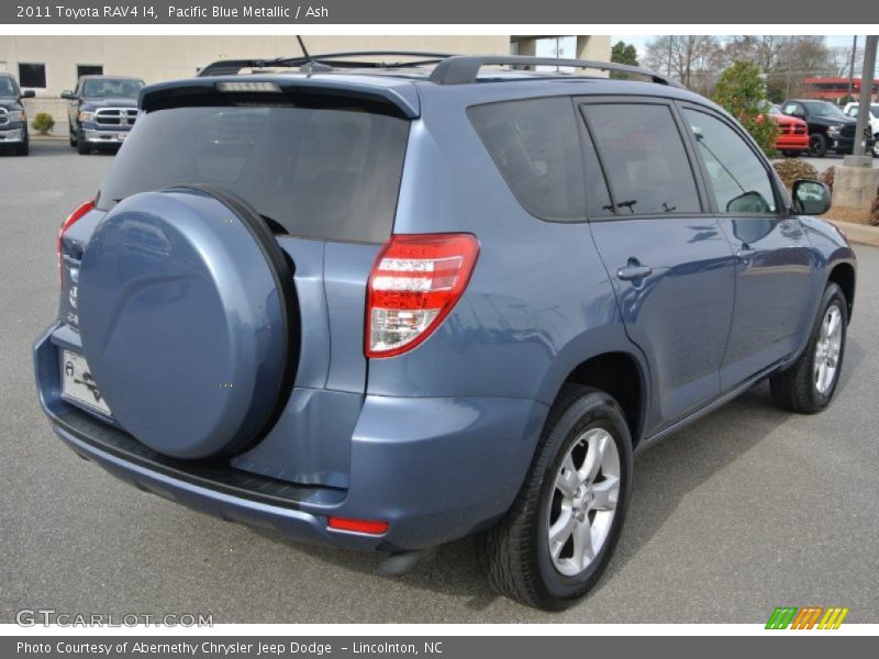 Pacific Blue Metallic / Ash 2011 Toyota RAV4 I4