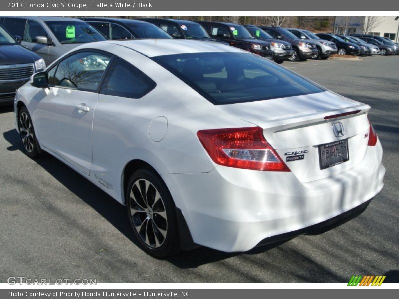 Taffeta White / Black 2013 Honda Civic Si Coupe