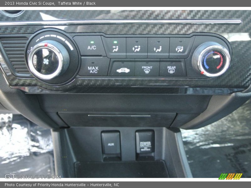 Taffeta White / Black 2013 Honda Civic Si Coupe