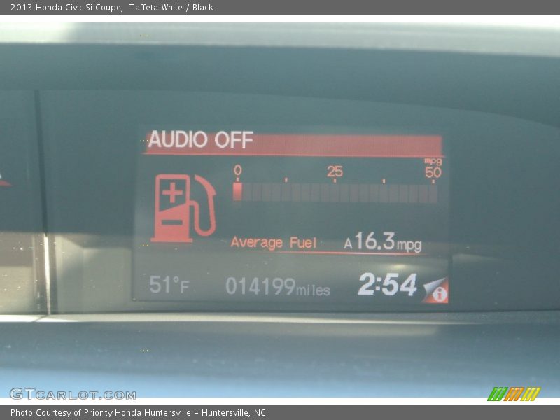 Taffeta White / Black 2013 Honda Civic Si Coupe