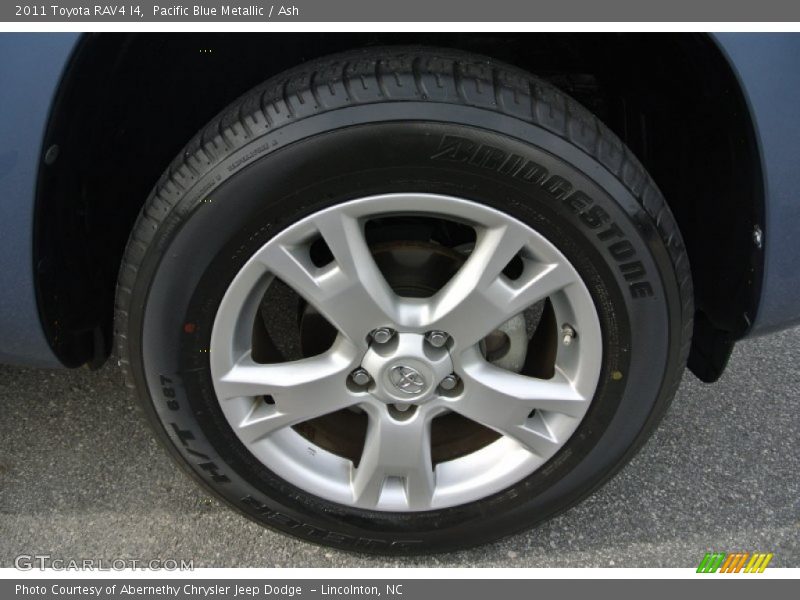 Pacific Blue Metallic / Ash 2011 Toyota RAV4 I4