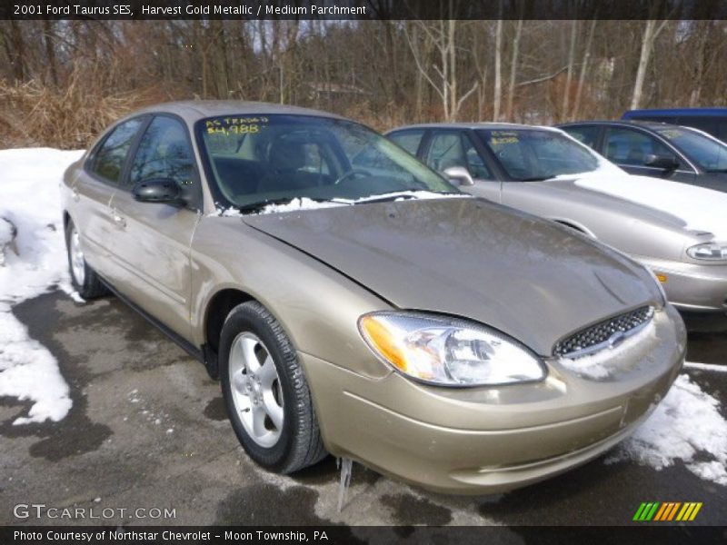 Front 3/4 View of 2001 Taurus SES