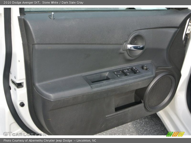 Stone White / Dark Slate Gray 2010 Dodge Avenger SXT
