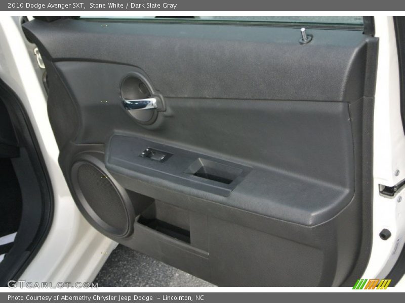Stone White / Dark Slate Gray 2010 Dodge Avenger SXT