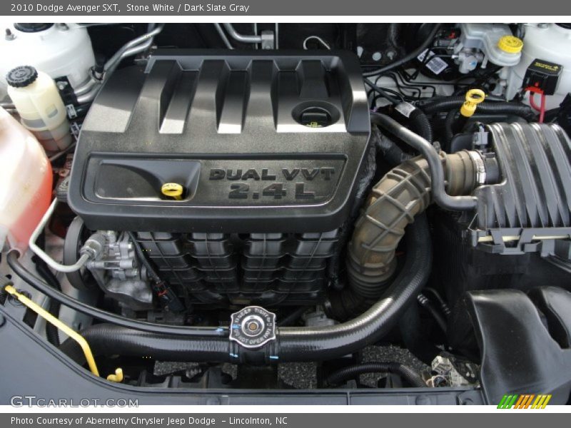 Stone White / Dark Slate Gray 2010 Dodge Avenger SXT