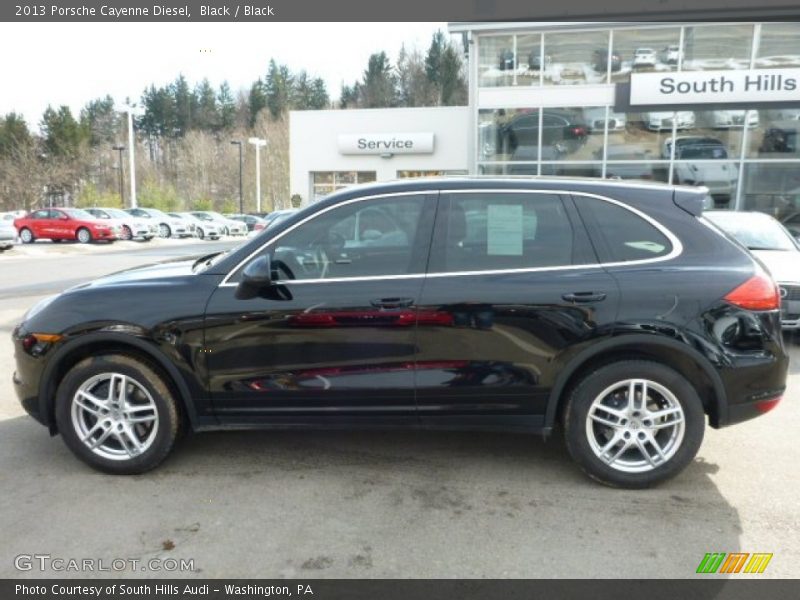 Black / Black 2013 Porsche Cayenne Diesel