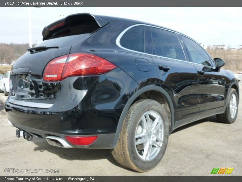 Black / Black 2013 Porsche Cayenne Diesel