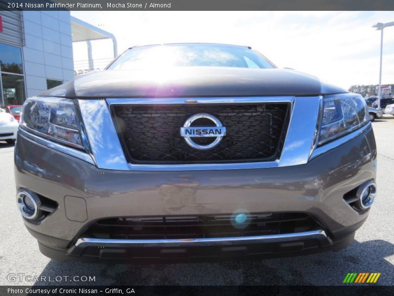 Mocha Stone / Almond 2014 Nissan Pathfinder Platinum
