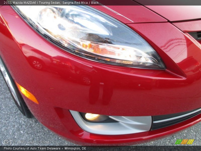 Sangria Red Mica / Black 2011 Mazda MAZDA6 i Touring Sedan