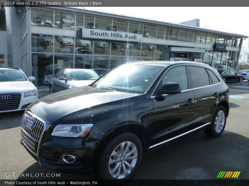 Brilliant Black / Black 2014 Audi Q5 2.0 TFSI quattro