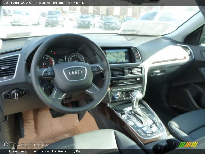 Brilliant Black / Black 2014 Audi Q5 2.0 TFSI quattro