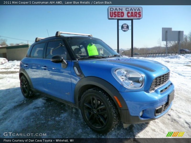 Laser Blue Metallic / Carbon Black 2011 Mini Cooper S Countryman All4 AWD