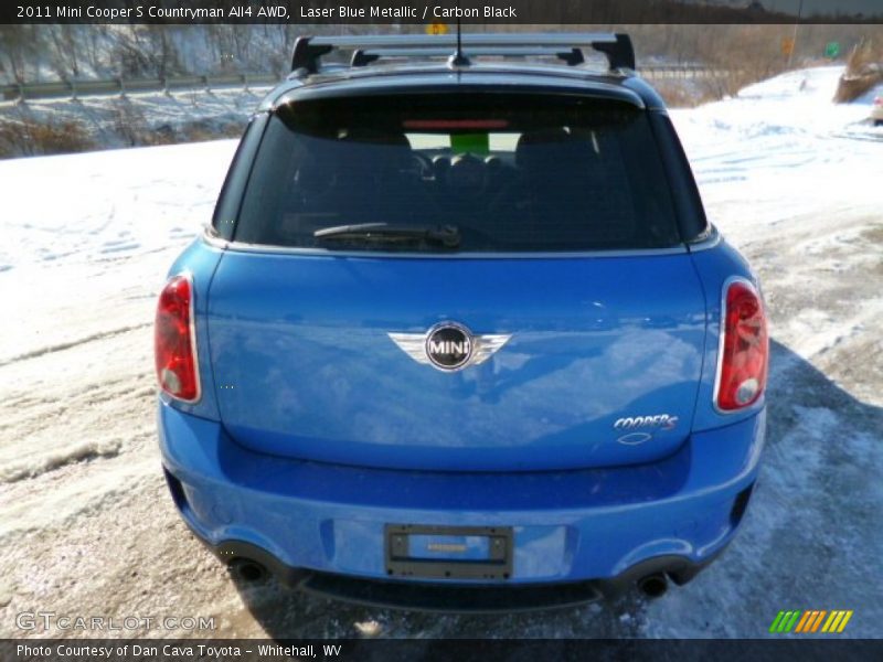 Laser Blue Metallic / Carbon Black 2011 Mini Cooper S Countryman All4 AWD