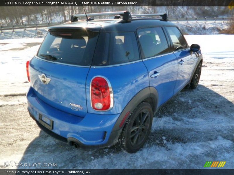 Laser Blue Metallic / Carbon Black 2011 Mini Cooper S Countryman All4 AWD