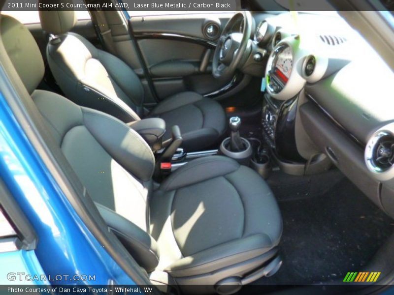 Laser Blue Metallic / Carbon Black 2011 Mini Cooper S Countryman All4 AWD