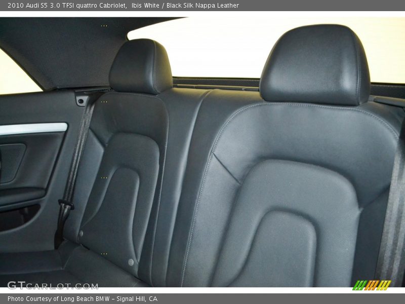 Ibis White / Black Silk Nappa Leather 2010 Audi S5 3.0 TFSI quattro Cabriolet