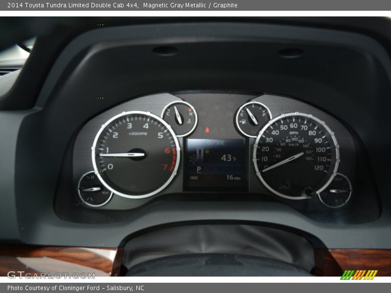 Magnetic Gray Metallic / Graphite 2014 Toyota Tundra Limited Double Cab 4x4