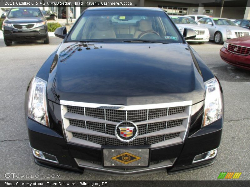 Black Raven / Cashmere/Cocoa 2011 Cadillac CTS 4 3.6 AWD Sedan