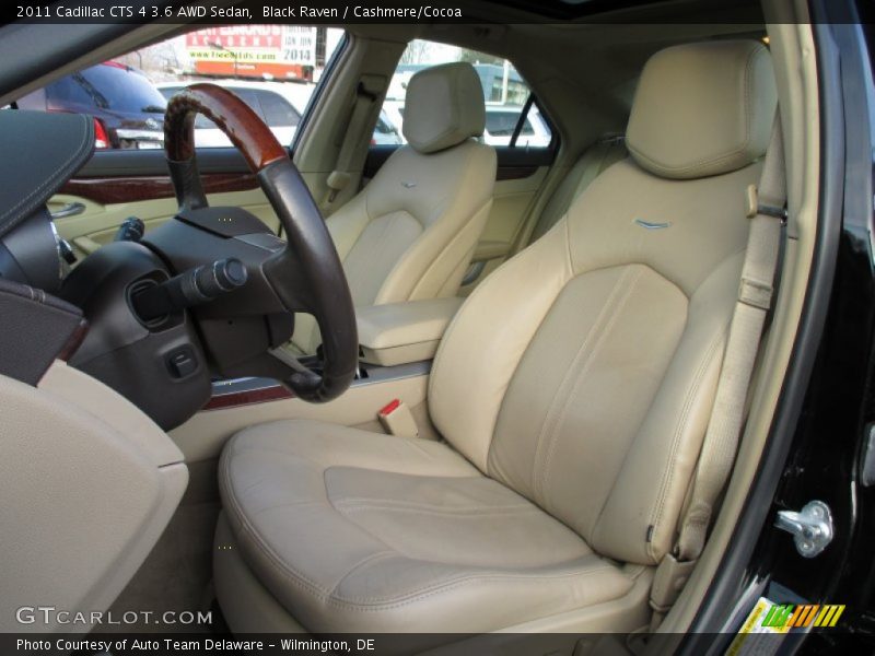 Black Raven / Cashmere/Cocoa 2011 Cadillac CTS 4 3.6 AWD Sedan