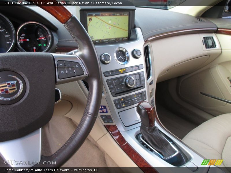 Black Raven / Cashmere/Cocoa 2011 Cadillac CTS 4 3.6 AWD Sedan