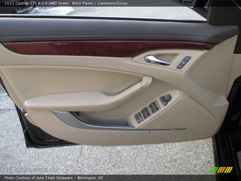 Black Raven / Cashmere/Cocoa 2011 Cadillac CTS 4 3.6 AWD Sedan