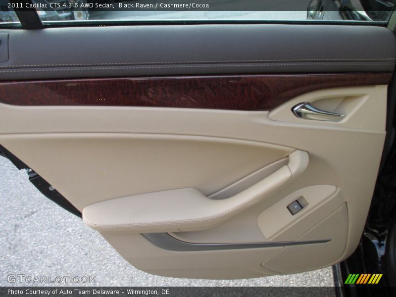 Black Raven / Cashmere/Cocoa 2011 Cadillac CTS 4 3.6 AWD Sedan