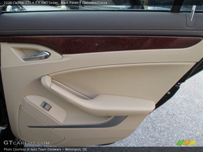Black Raven / Cashmere/Cocoa 2011 Cadillac CTS 4 3.6 AWD Sedan