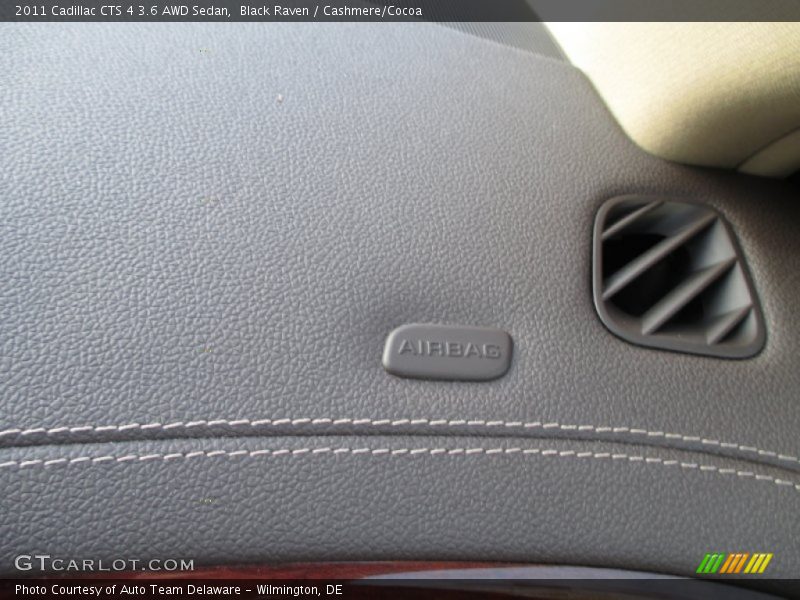 Black Raven / Cashmere/Cocoa 2011 Cadillac CTS 4 3.6 AWD Sedan