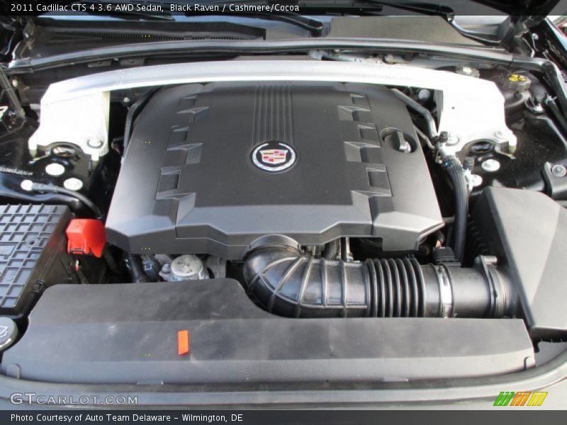 Black Raven / Cashmere/Cocoa 2011 Cadillac CTS 4 3.6 AWD Sedan