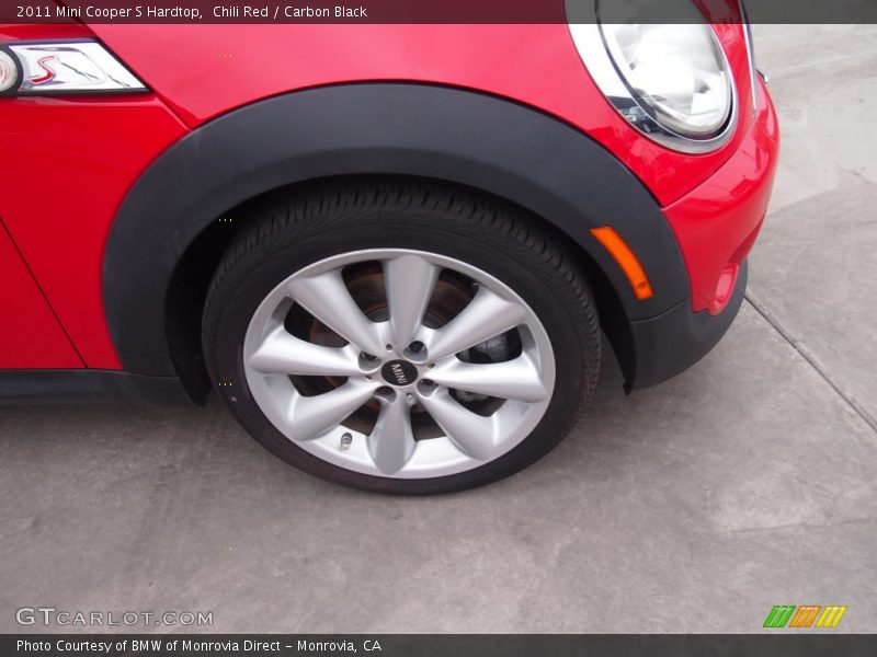 Chili Red / Carbon Black 2011 Mini Cooper S Hardtop