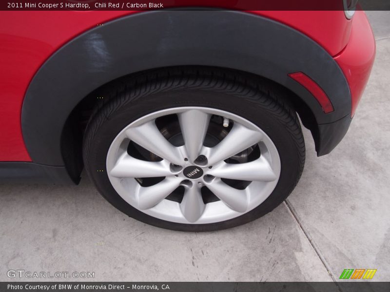 Chili Red / Carbon Black 2011 Mini Cooper S Hardtop
