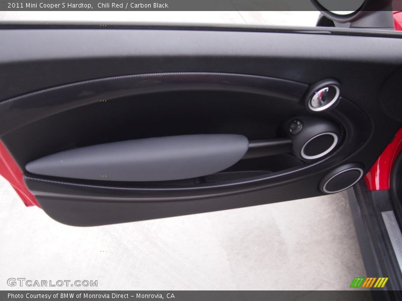 Chili Red / Carbon Black 2011 Mini Cooper S Hardtop
