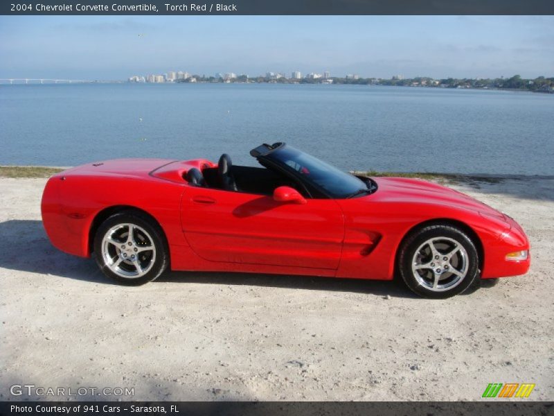  2004 Corvette Convertible Torch Red
