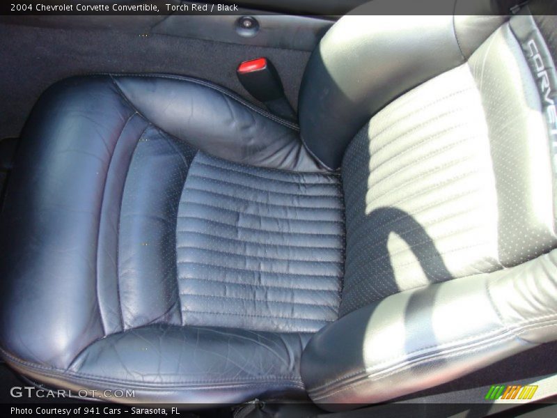 Torch Red / Black 2004 Chevrolet Corvette Convertible